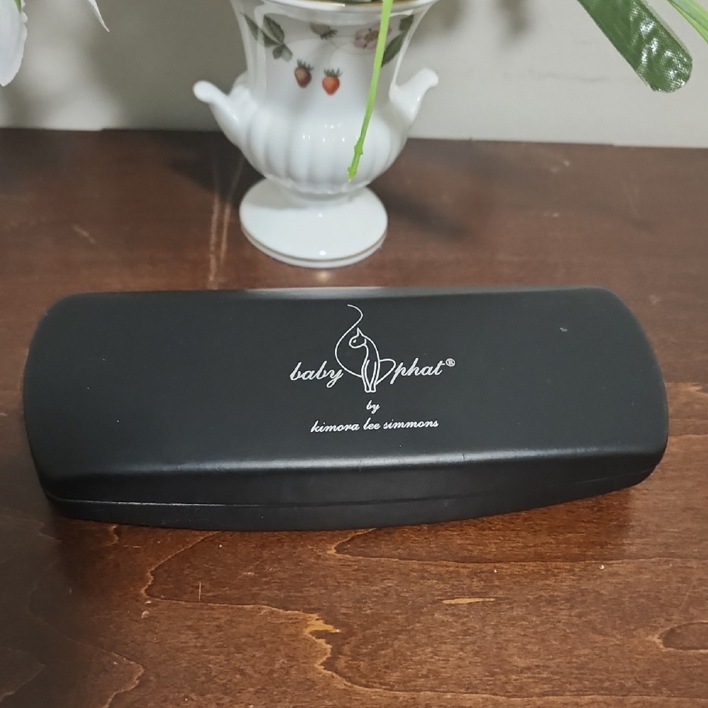 Baby Phat Black Eyeglass Case